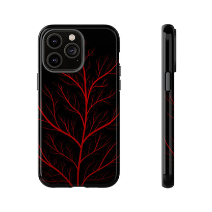 Crimson Branch Tough Phone Case