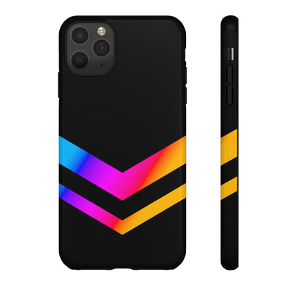 Neon V-Stripe Tough Phone Case