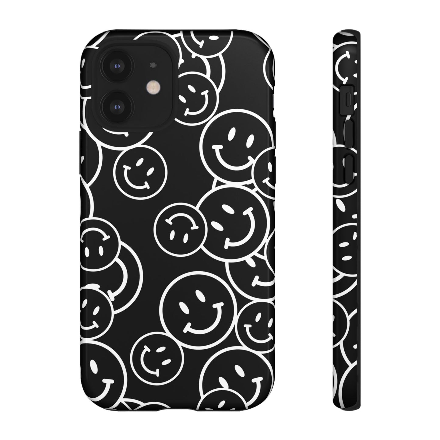 Happy Face Pattern Tough Phone Case