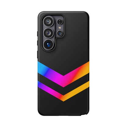 Neon V-Stripe Tough Phone Case