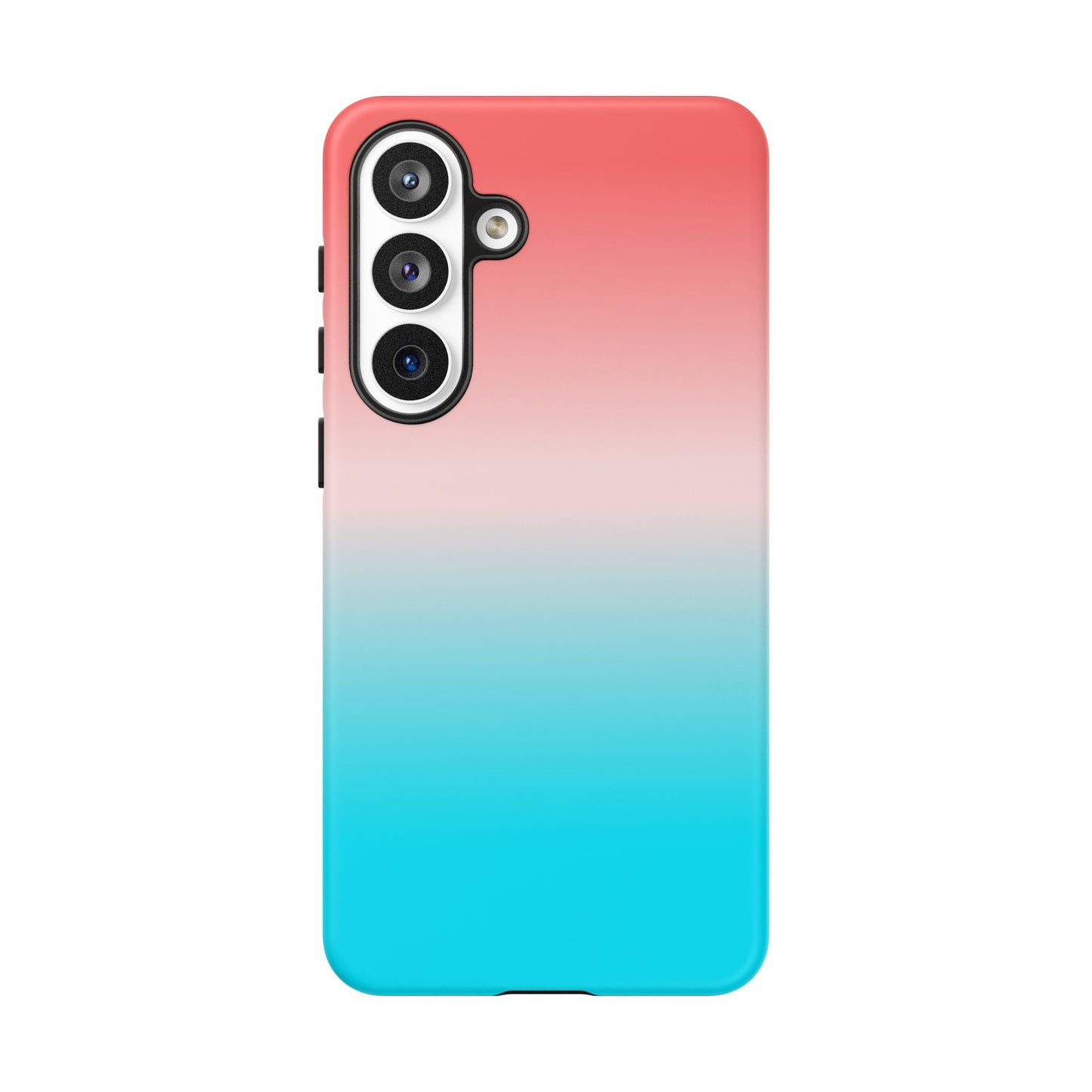 Pink Aqua Gradient Tough Phone Case