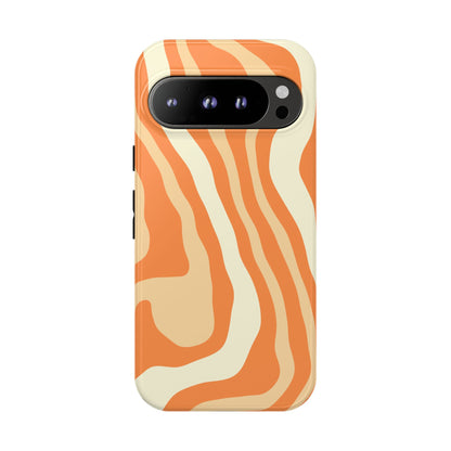Peach Cream Swirl Tough Phone Case