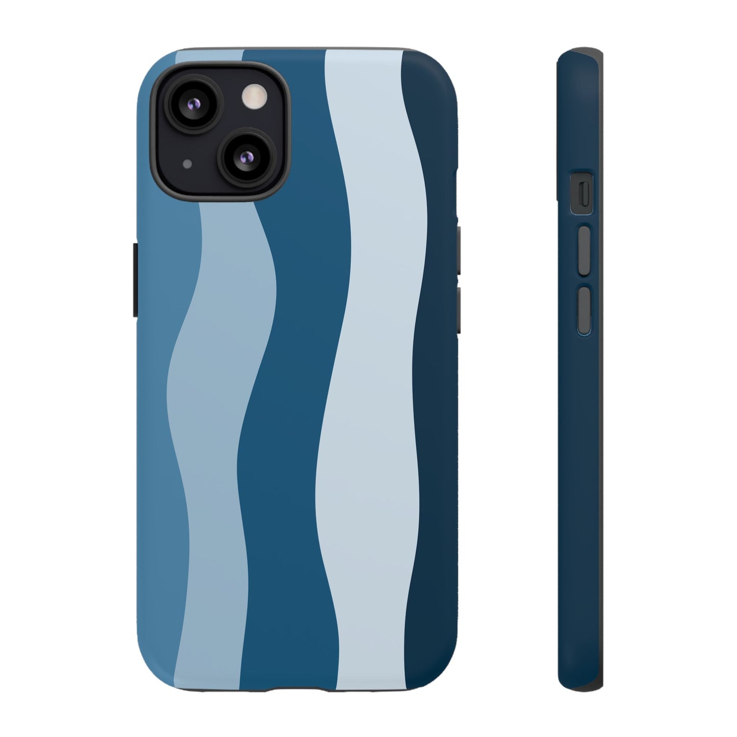 Blue Tide Wave Tough Phone Case