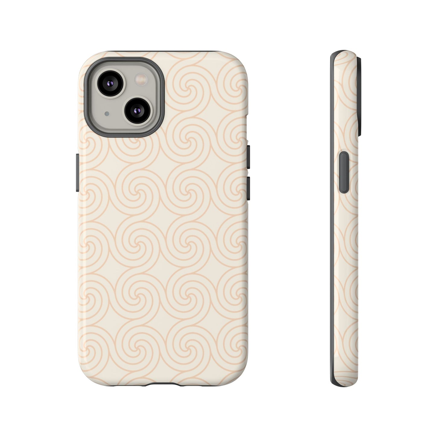 Soft Sand Spiral Tough Phone Case