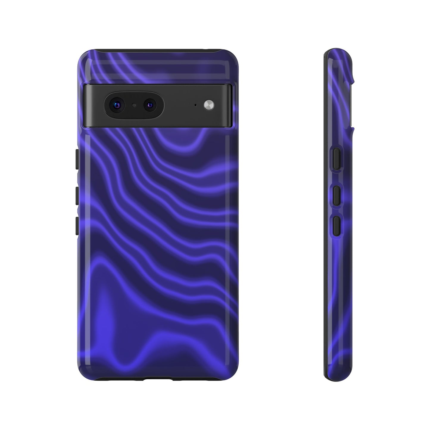 Neon Purple Flow Tough Phone Case