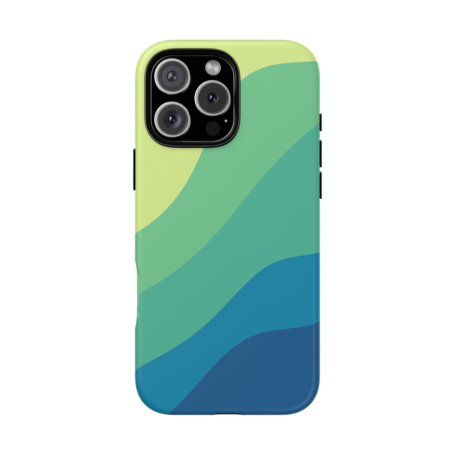 Coastal Green Wave Tough Phone Case