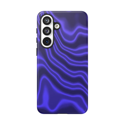 Neon Purple Flow Tough Phone Case