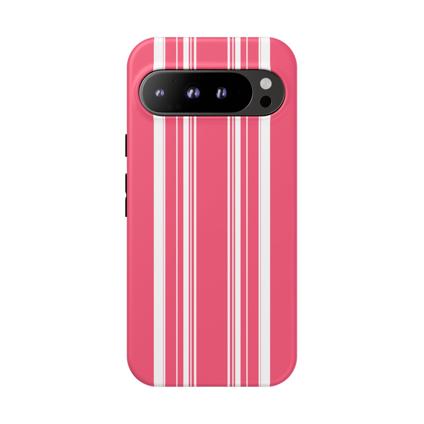 Pink Prep Stripe Tough Phone Case