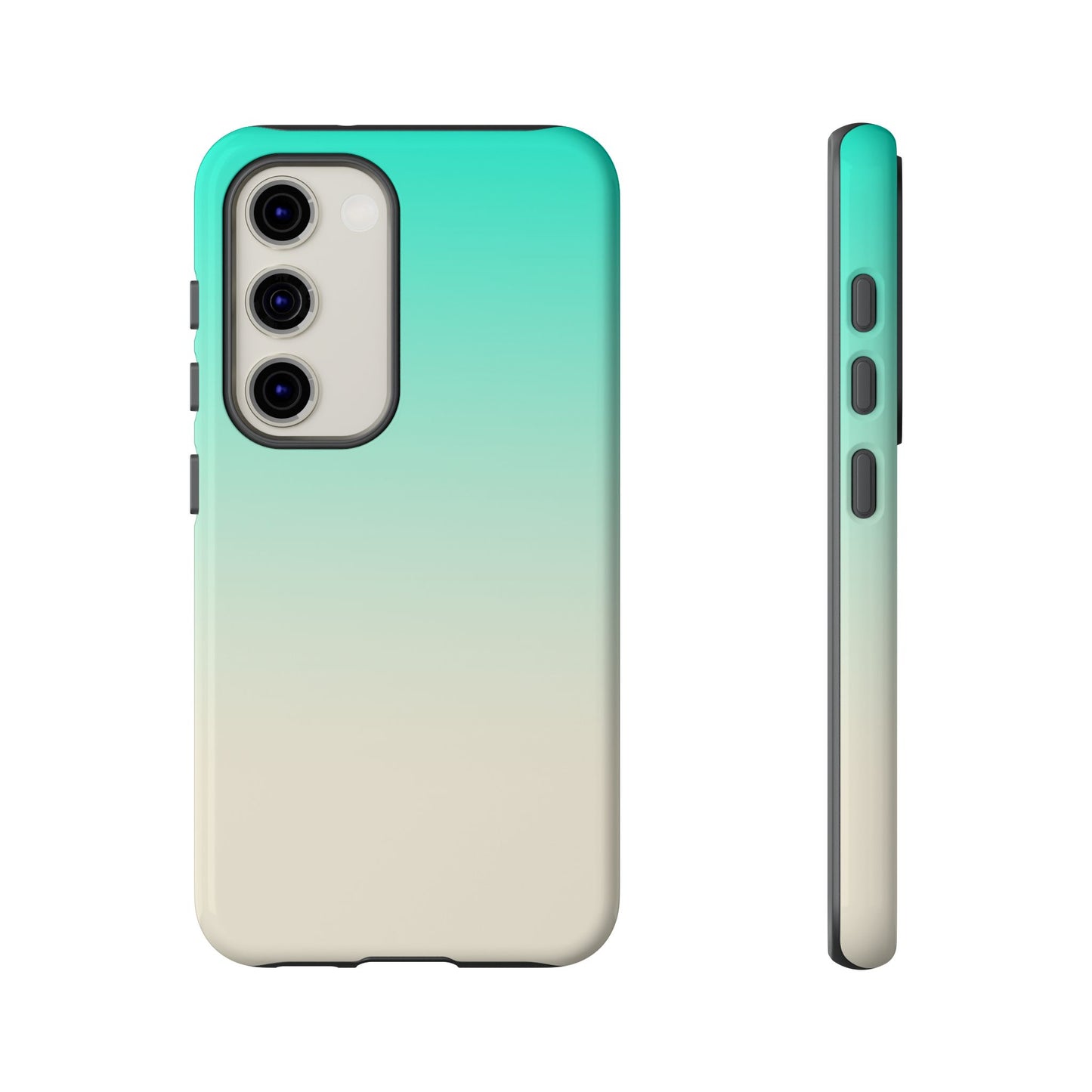 Aqua Cream Gradient Tough Phone Case