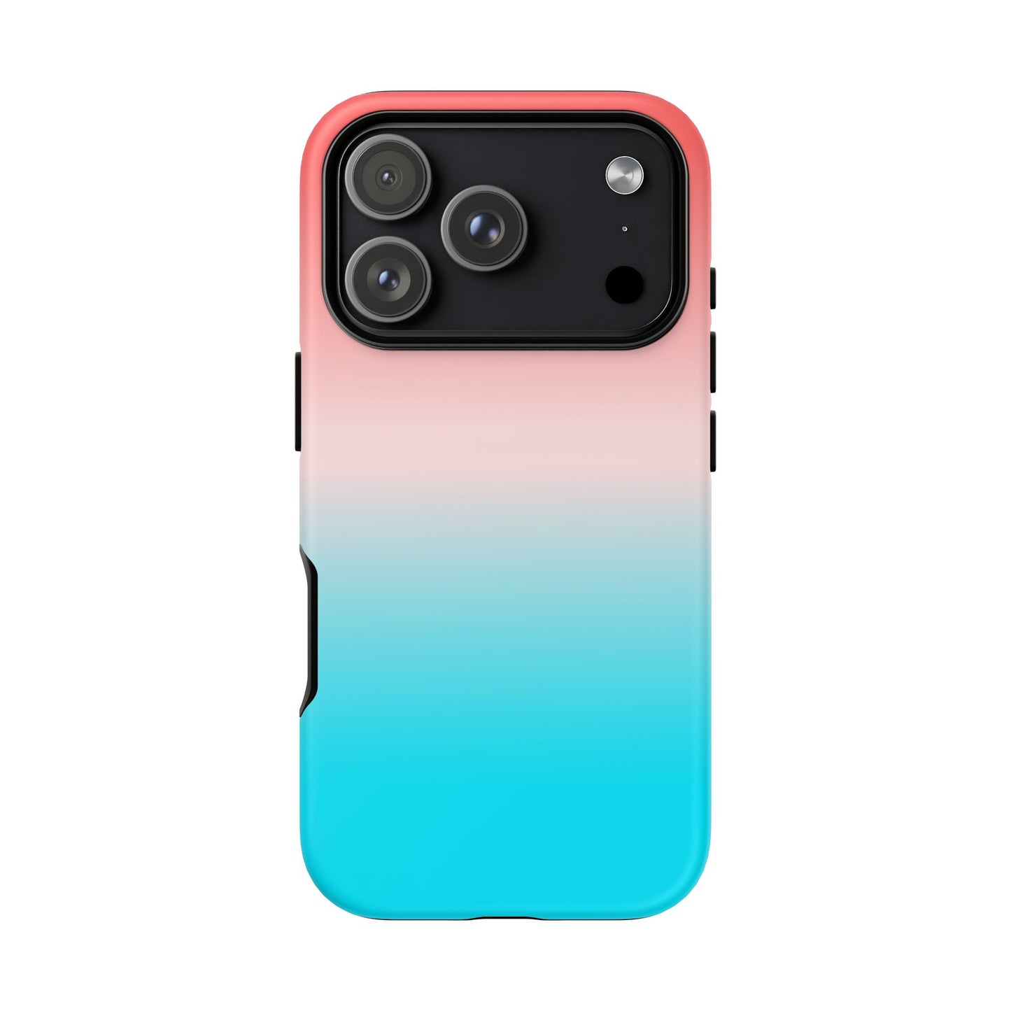 Pink Aqua Gradient Tough Phone Case