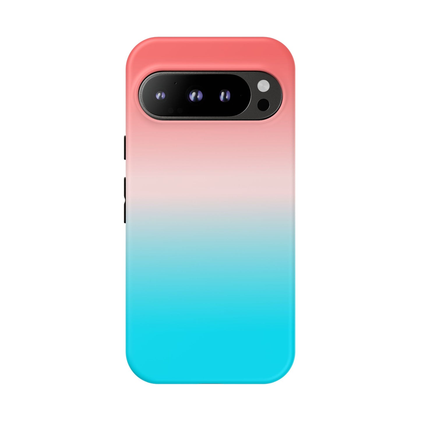 Pink Aqua Gradient Tough Phone Case