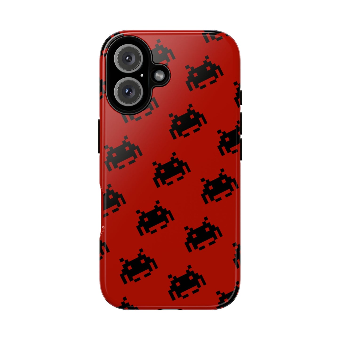 Red Pixel Alien Tough Phone Case