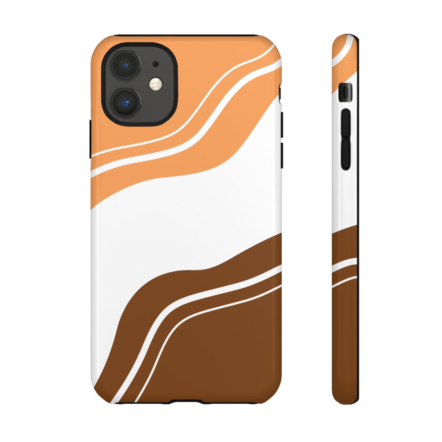 Caramel Cream Wave Tough Phone Case