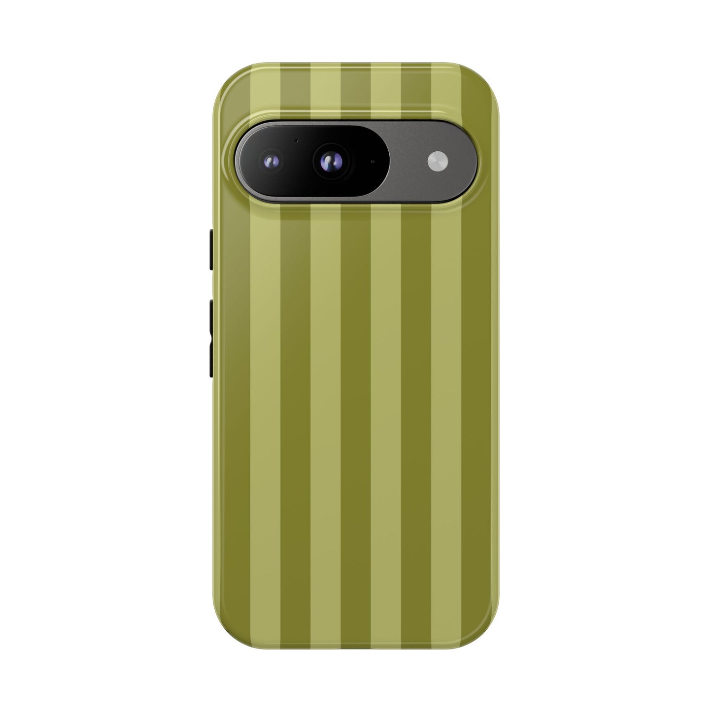 Olive Stripe Tough Phone Case
