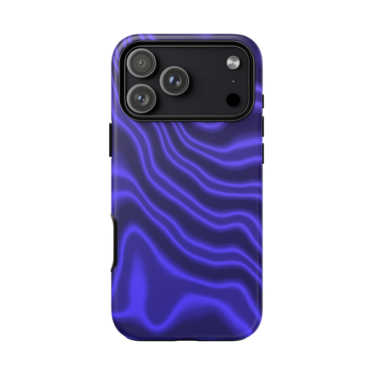 Neon Purple Flow Tough Phone Case