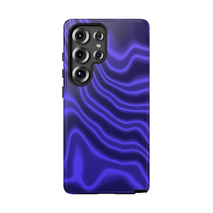Neon Purple Flow Tough Phone Case