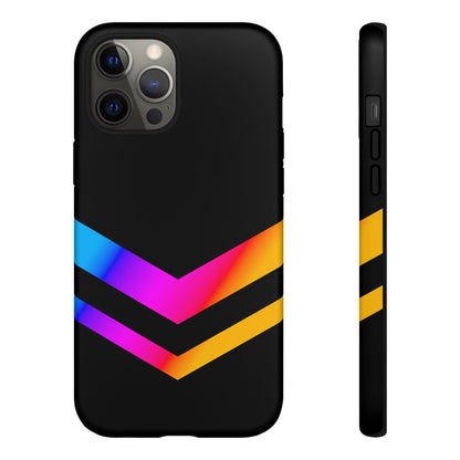 Neon V-Stripe Tough Phone Case