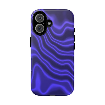 Neon Purple Flow Tough Phone Case