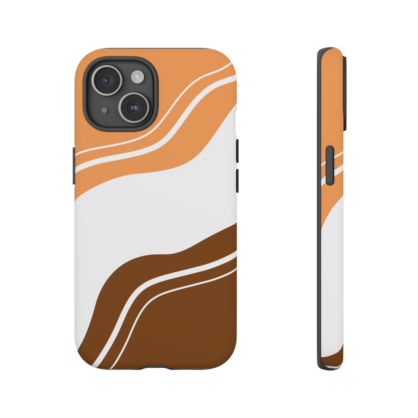 Caramel Cream Wave Tough Phone Case