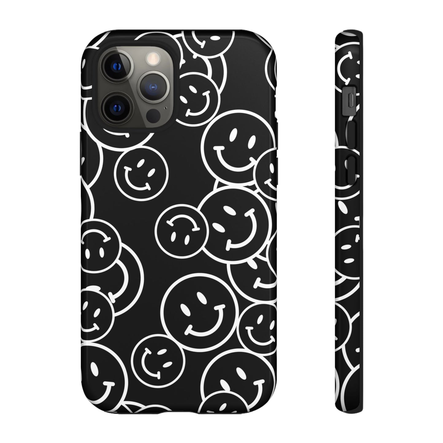 Happy Face Pattern Tough Phone Case
