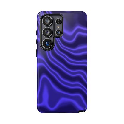 Neon Purple Flow Tough Phone Case