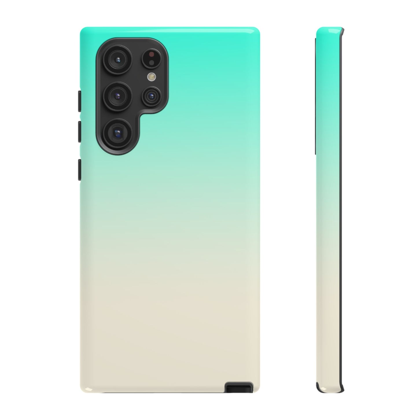 Aqua Cream Gradient Tough Phone Case