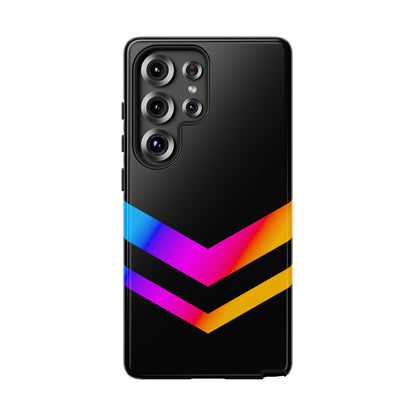 Neon V-Stripe Tough Phone Case