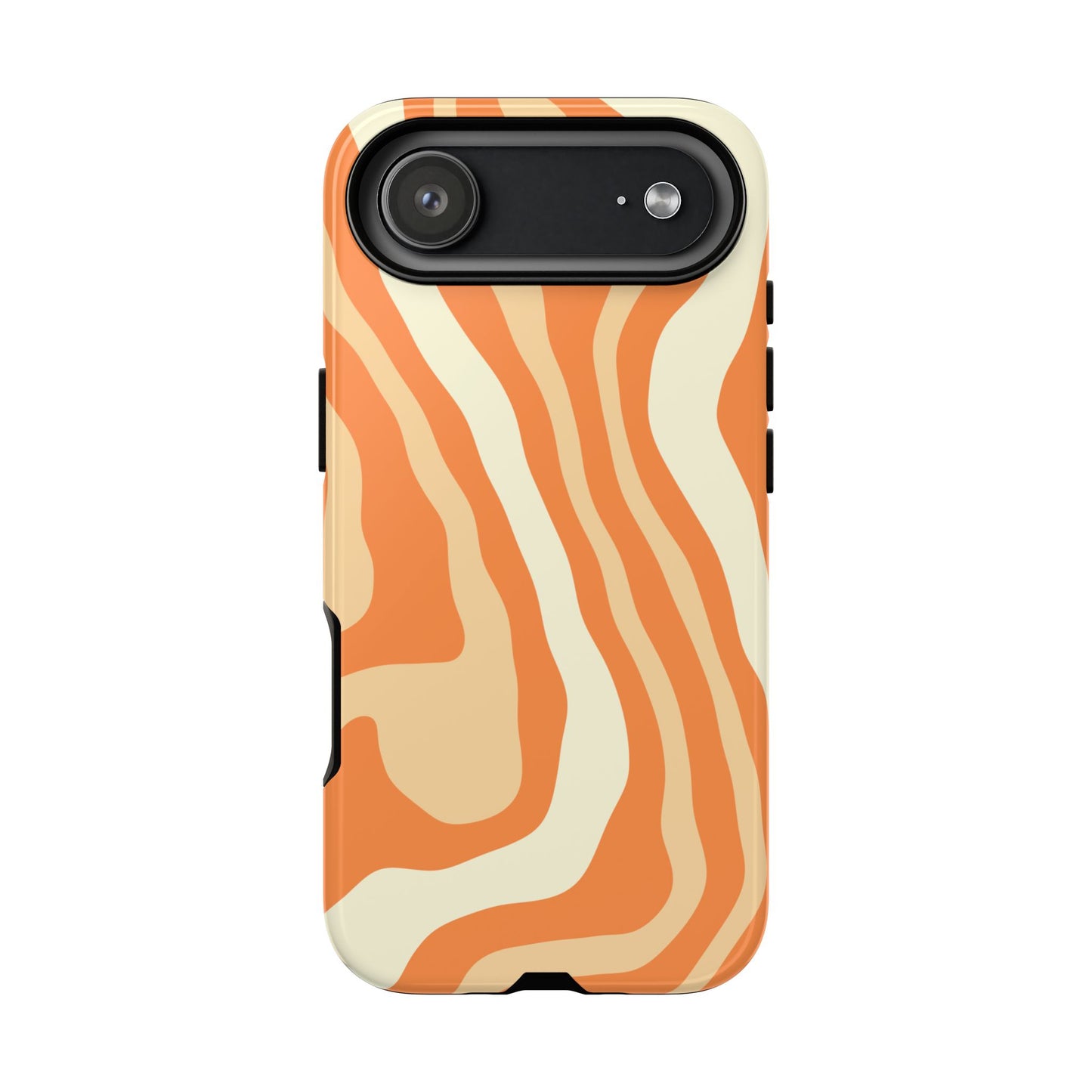 Peach Cream Swirl Tough Phone Case