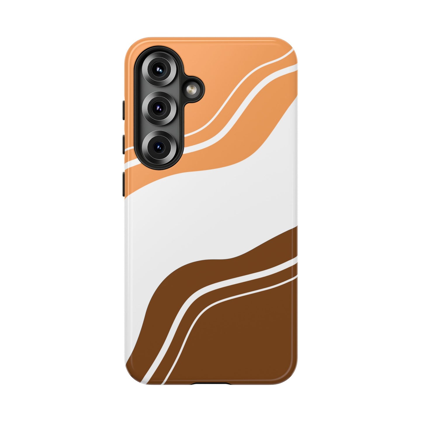 Caramel Cream Wave Tough Phone Case