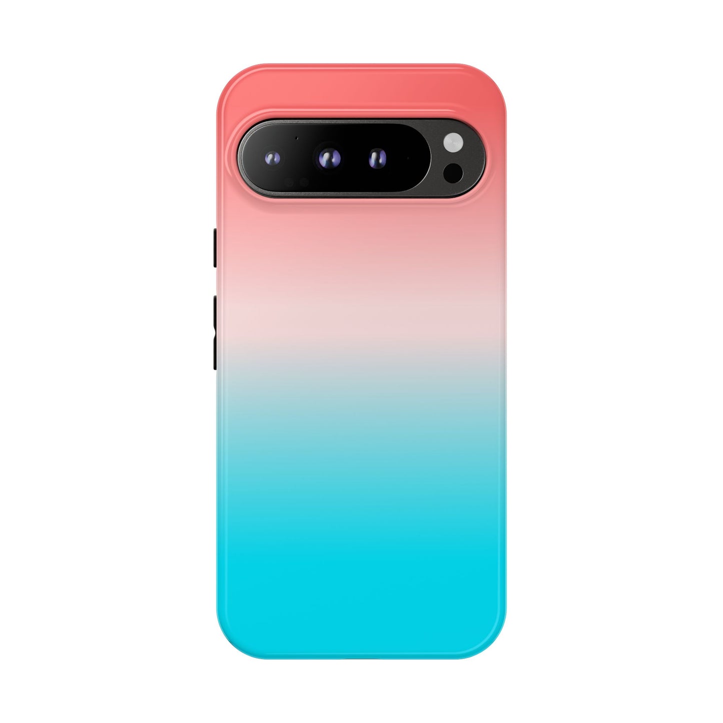 Pink Aqua Gradient Tough Phone Case