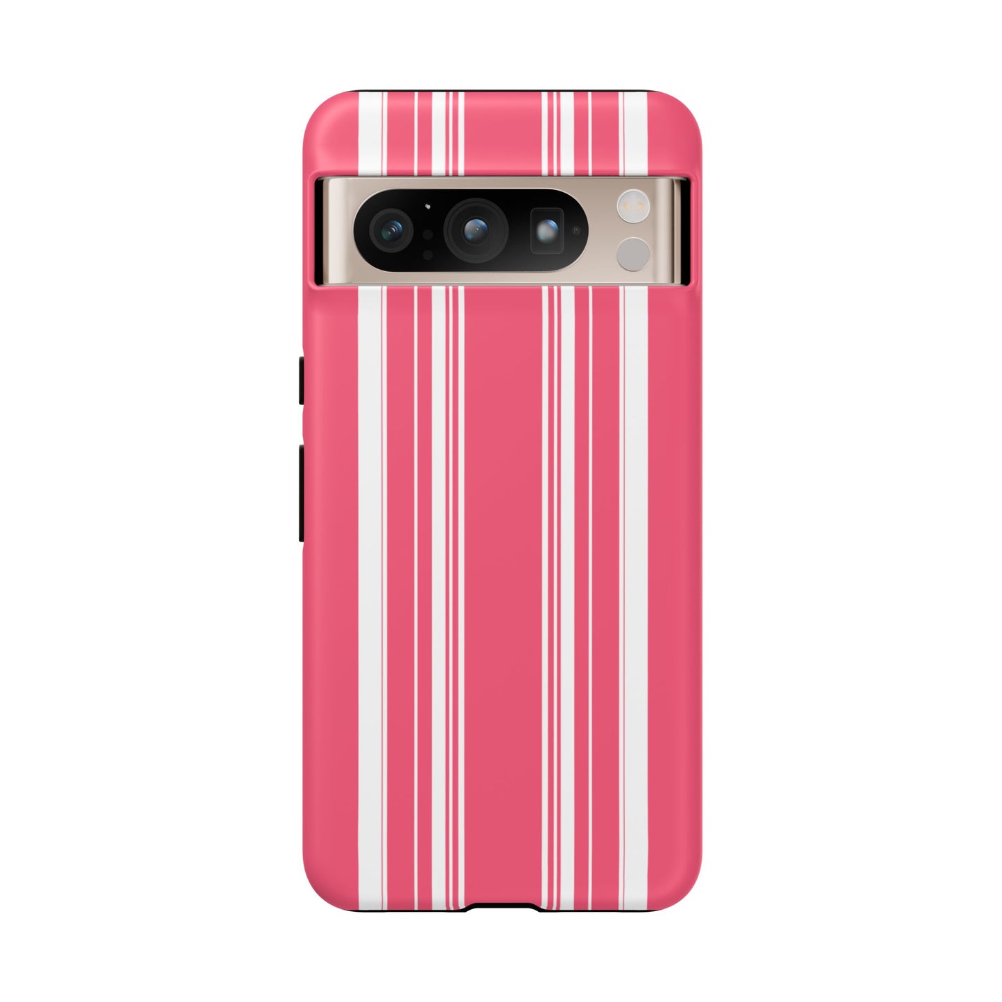 Pink Prep Stripe Tough Phone Case