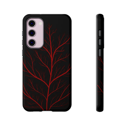 Crimson Branch Tough Phone Case