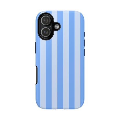 Blue Stripe Tough Phone Case