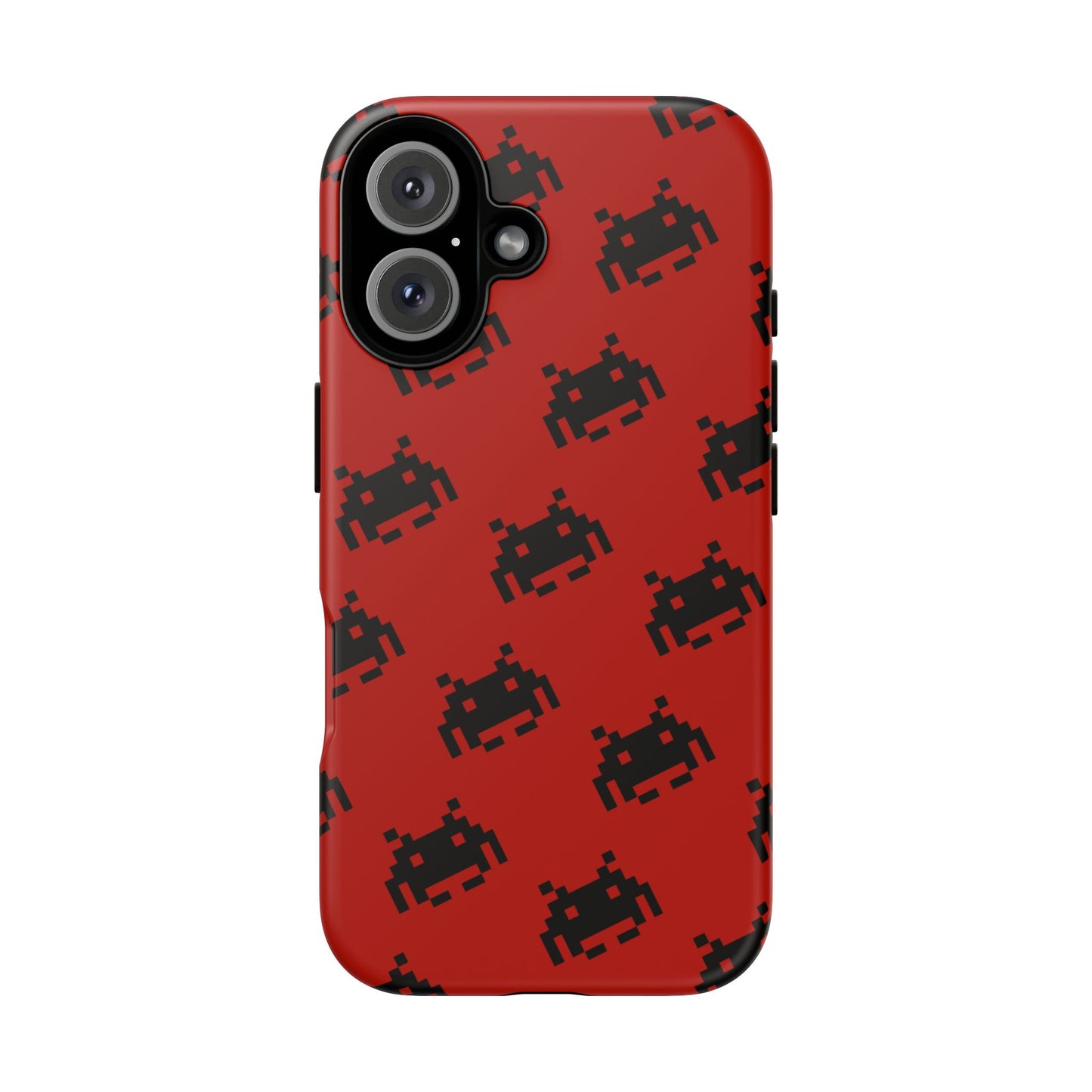 Red Pixel Alien Tough Phone Case