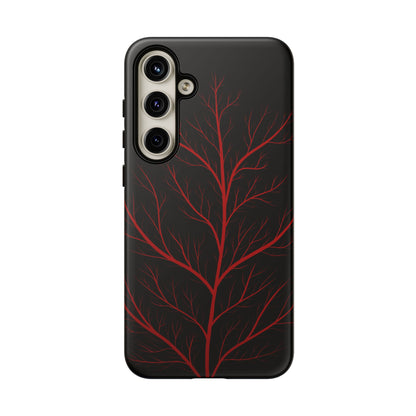 Crimson Branch Tough Phone Case