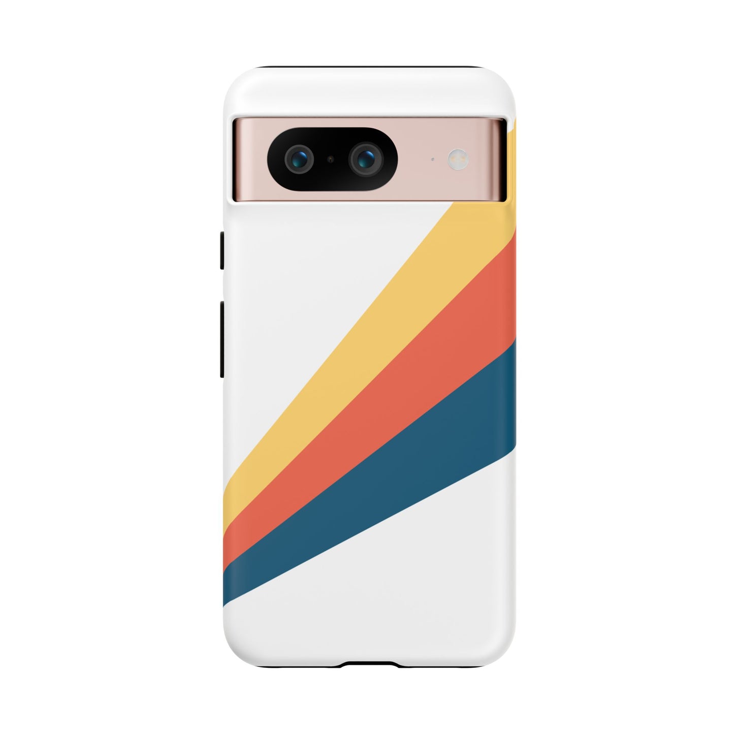 Diagonal Color Stripe Tough Phone Case