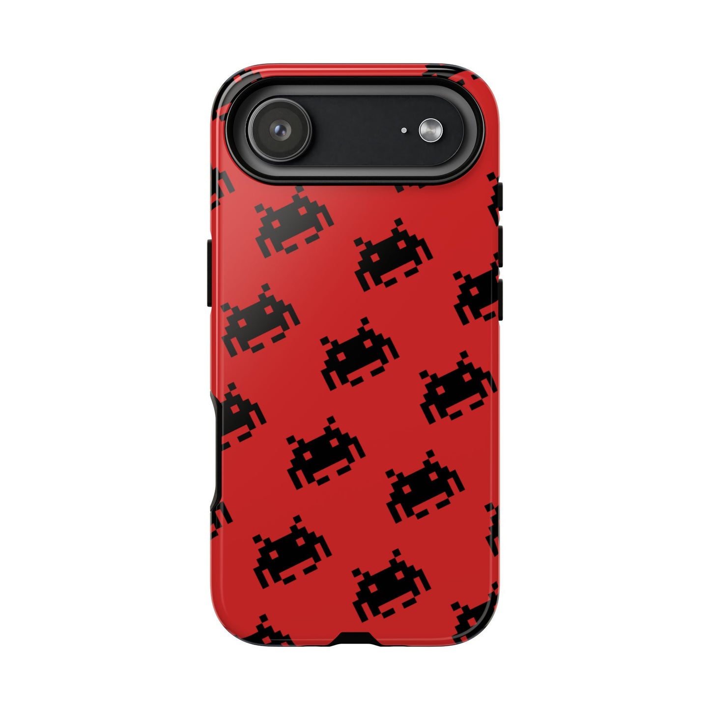 Red Pixel Alien Tough Phone Case