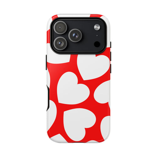 Love Pop Red Heart Tough Phone Case