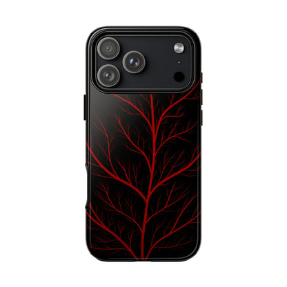 Crimson Branch Tough Phone Case