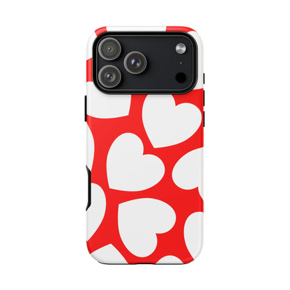 Love Pop Red Heart Tough Phone Case