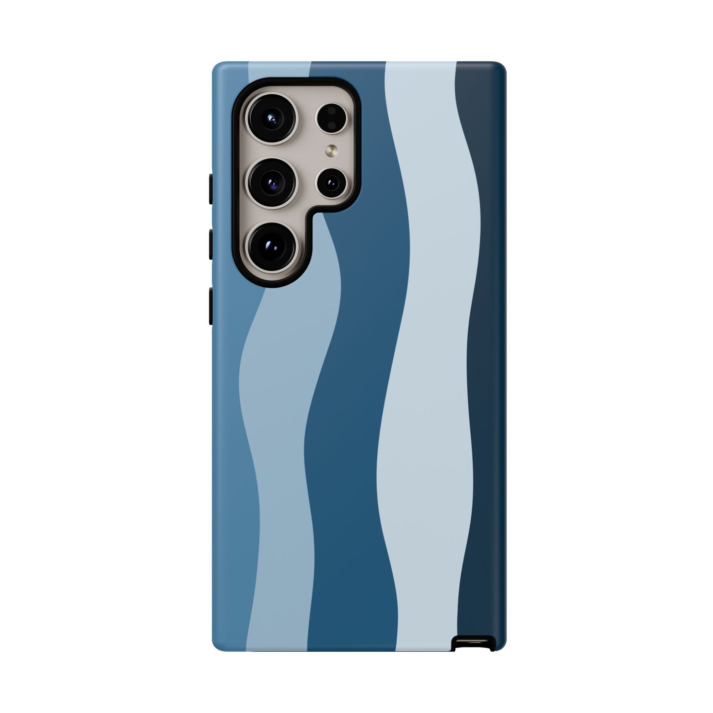 Blue Tide Wave Tough Phone Case