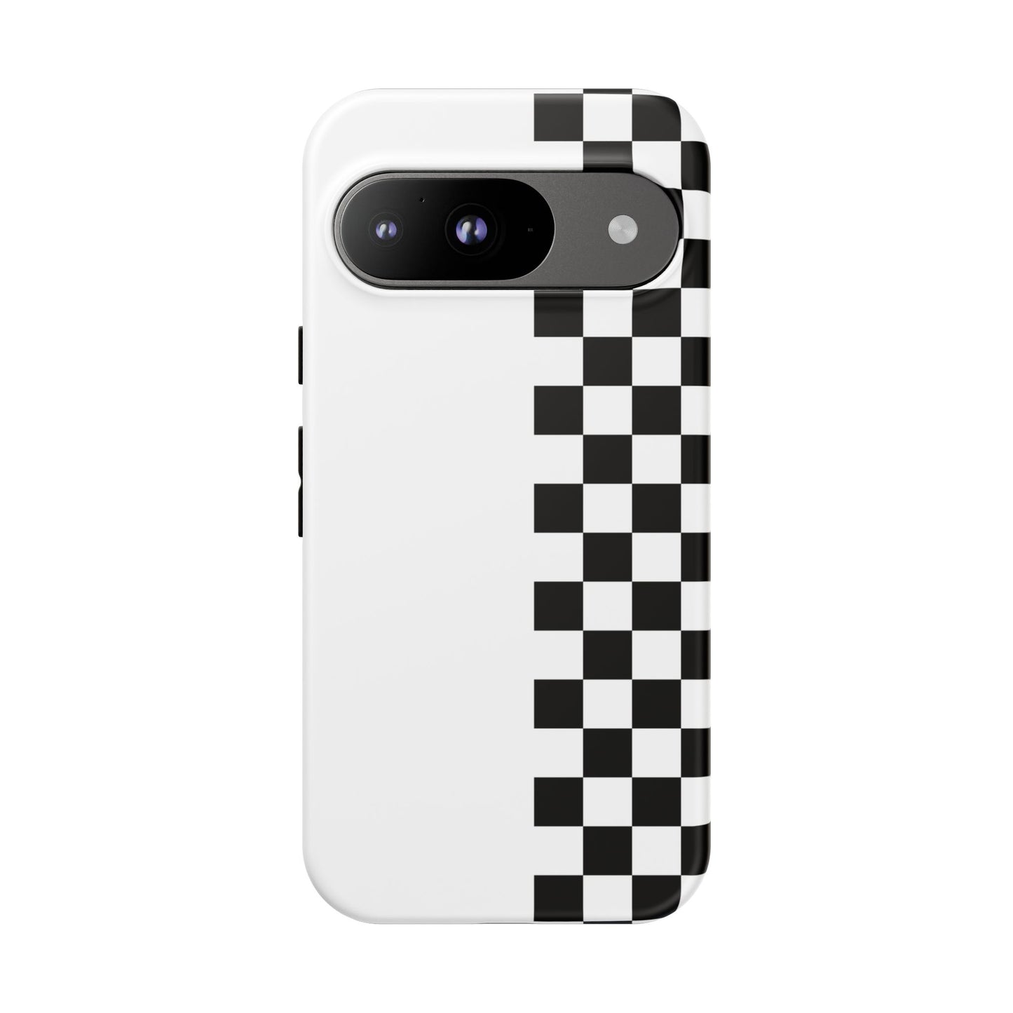 Checker Stripe Tough Phone Case