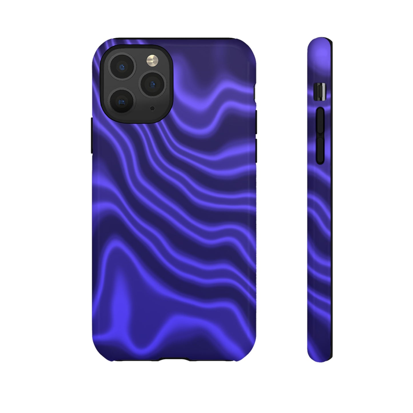 Neon Purple Flow Tough Phone Case