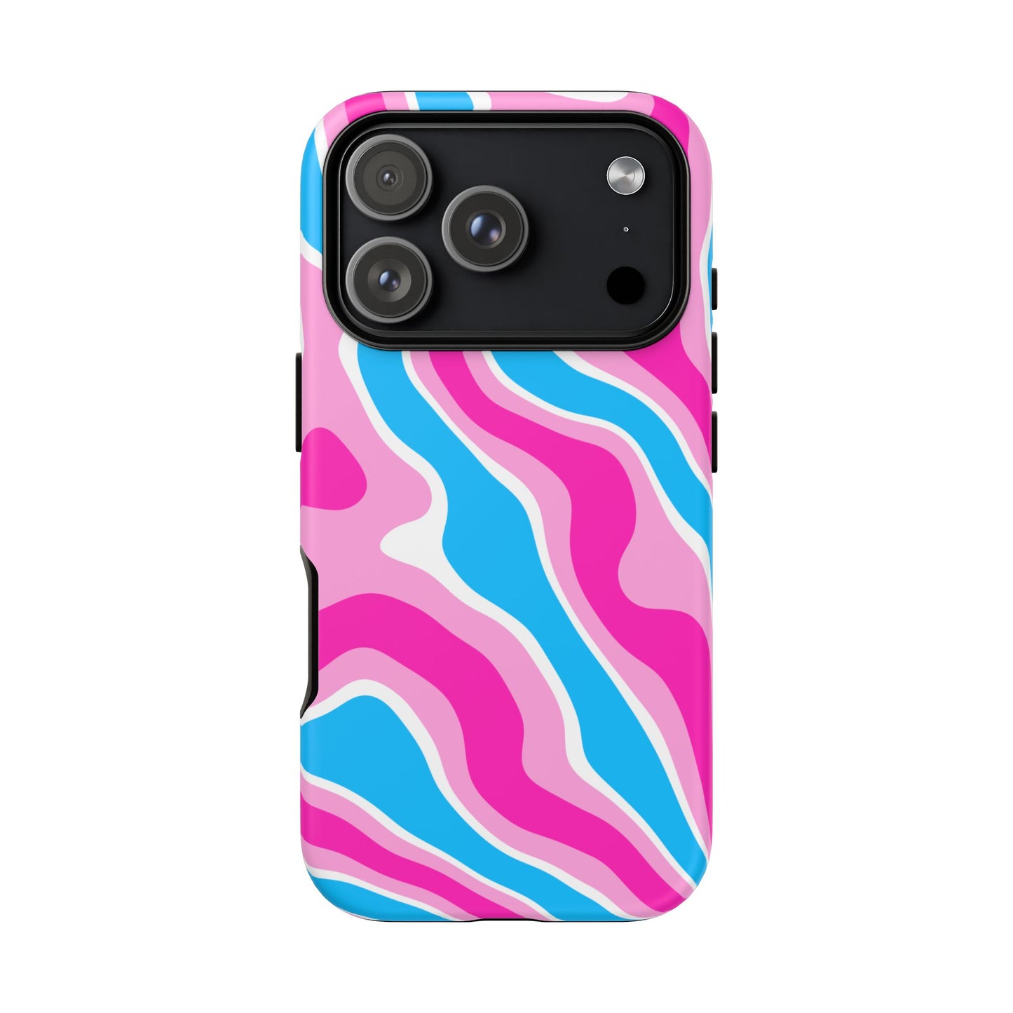 Candy Aqua Wave Tough Phone Case