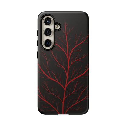 Crimson Branch Tough Phone Case