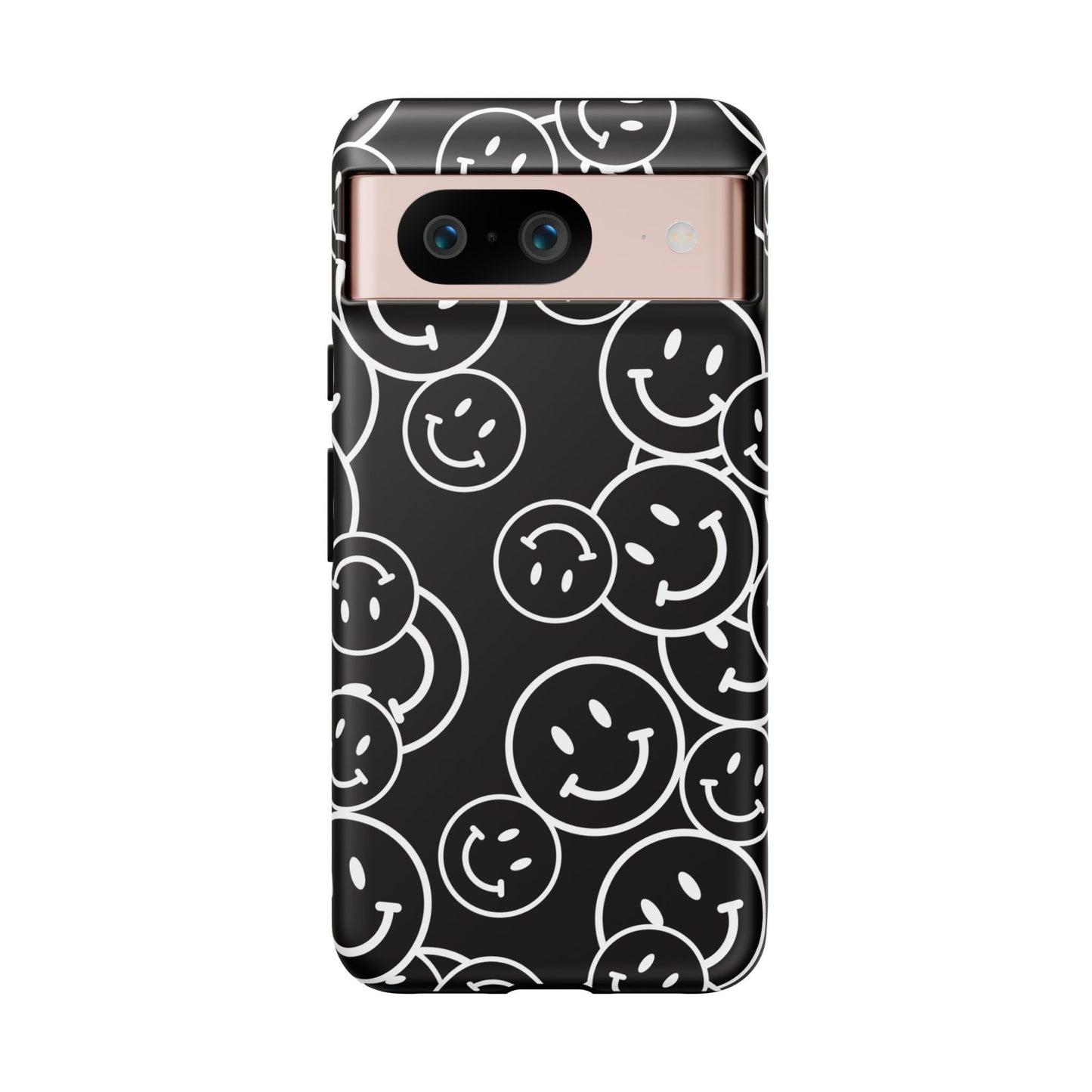 Happy Face Pattern Tough Phone Case