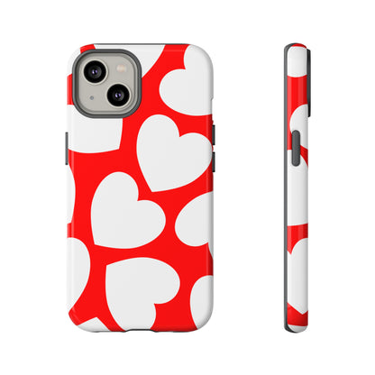 Love Pop Red Heart Tough Phone Case