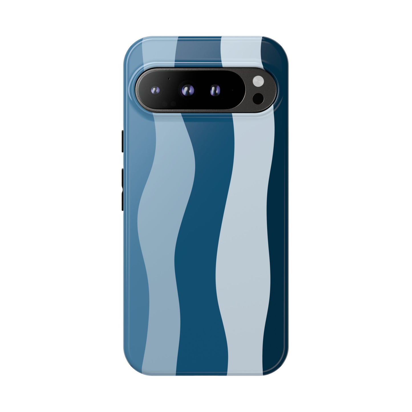 Blue Tide Wave Tough Phone Case