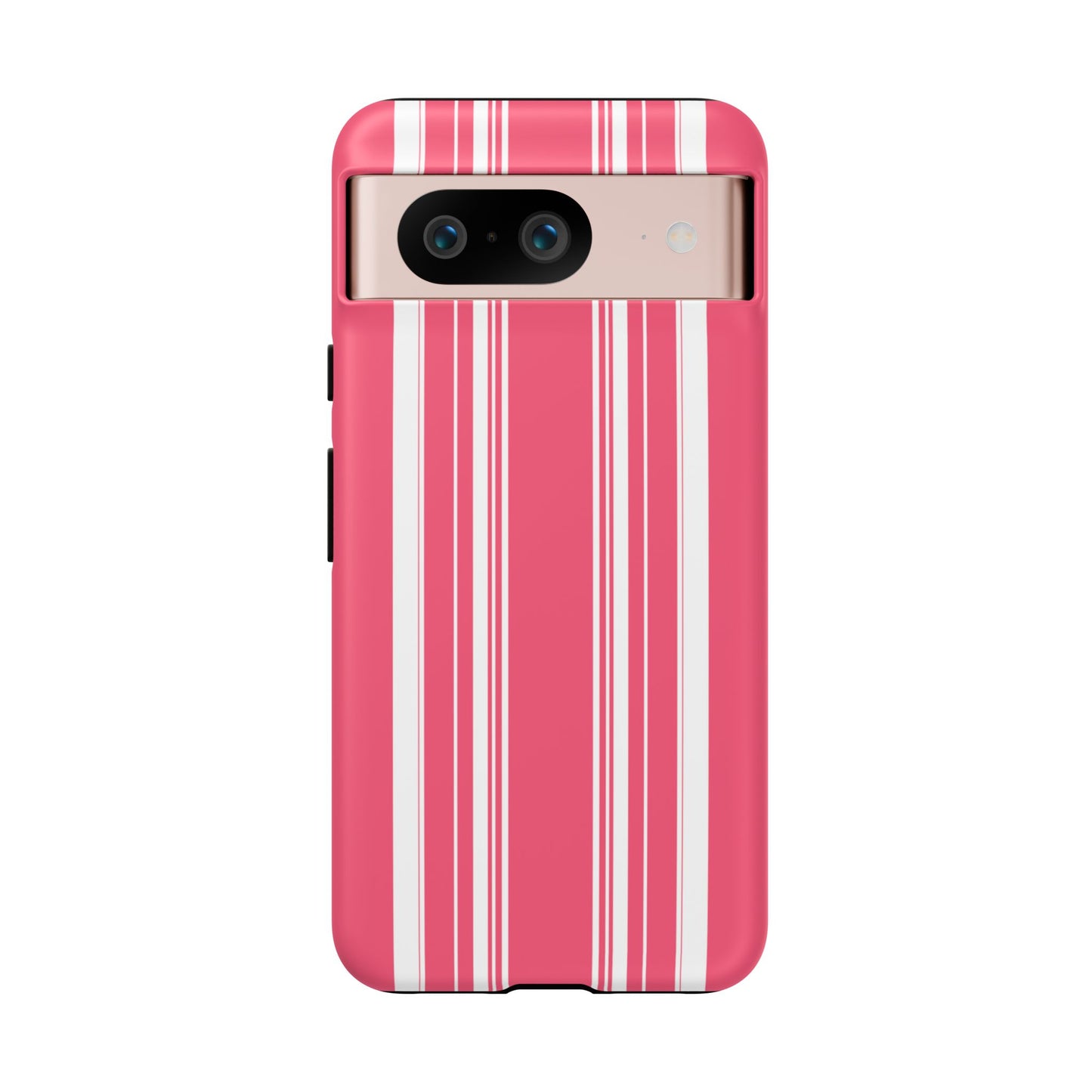 Pink Prep Stripe Tough Phone Case