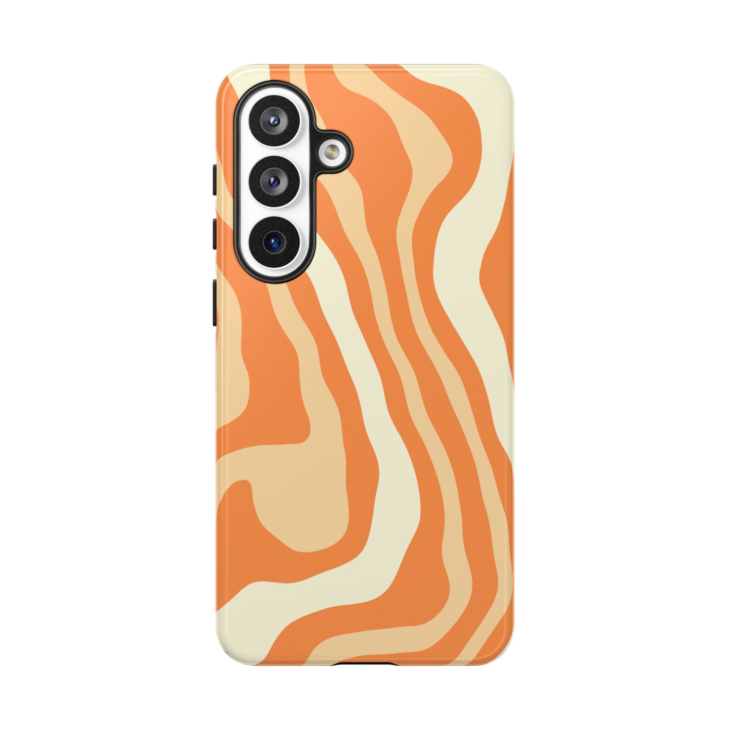 Peach Cream Swirl Tough Phone Case